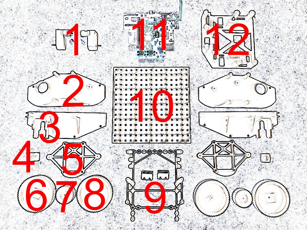 Chassis Part Numbers